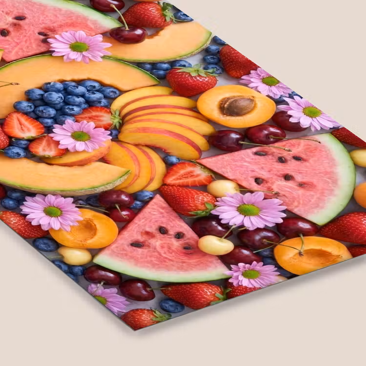 Eten - Fruit - Zomer - Kleurrijk fotolijst zwart zonder passe partout klein -zsfeer6