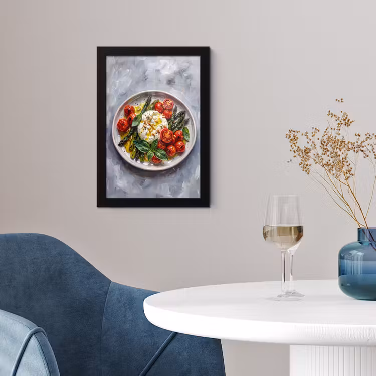 Eten - Groenten - Kaas - Modern - Vers fotolijst zwart zonder passe partout klein -sfeer4