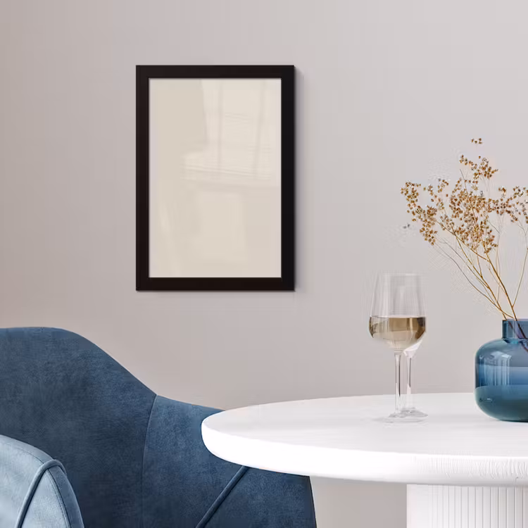 Fresh - Linen - Nude fotolijst zwart zonder passe partout klein 224 -sfeer4
