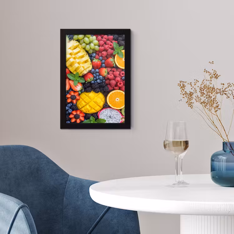 Fruit - Vers - Kleurrijk - Eten fotolijst zwart zonder passe partout klein -sfeer4