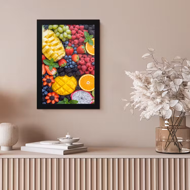 Fruit - Vers - Kleurrijk - Eten fotolijst zwart zonder passe partout klein -sfeer5