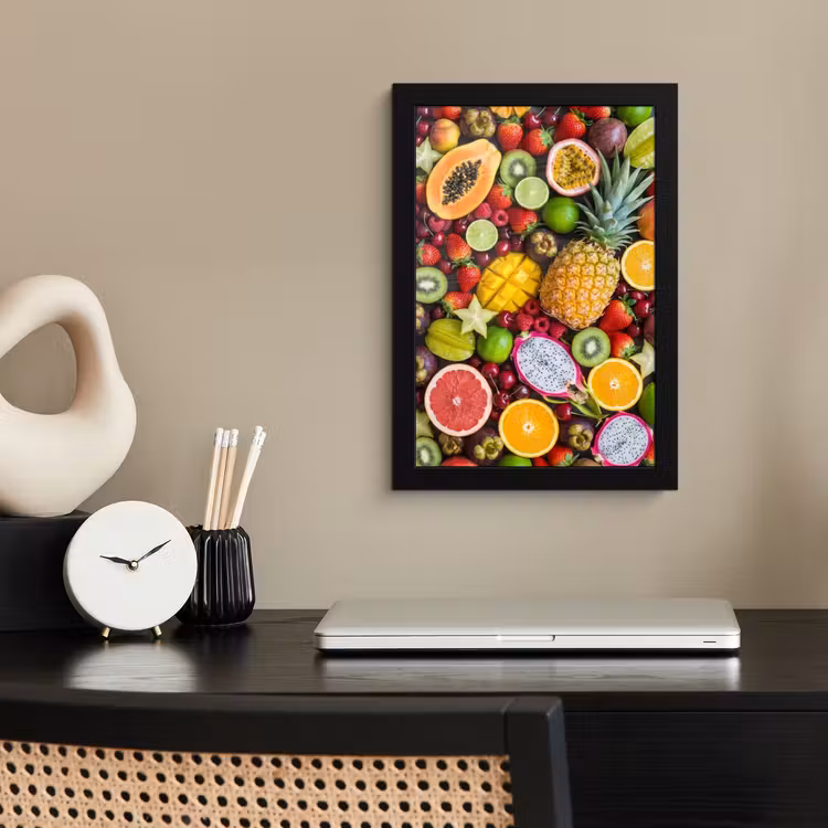 Fruit - Assortiment - Vers - Gezond - Kleurrijk fotolijst zwart zonder passe partout klein -sfeer1