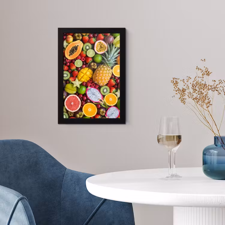 Fruit - Assortiment - Vers - Gezond - Kleurrijk fotolijst zwart zonder passe partout klein -sfeer4