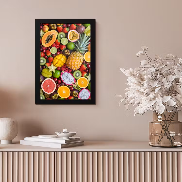 Fruit - Assortiment - Vers - Gezond - Kleurrijk fotolijst zwart zonder passe partout klein -sfeer5
