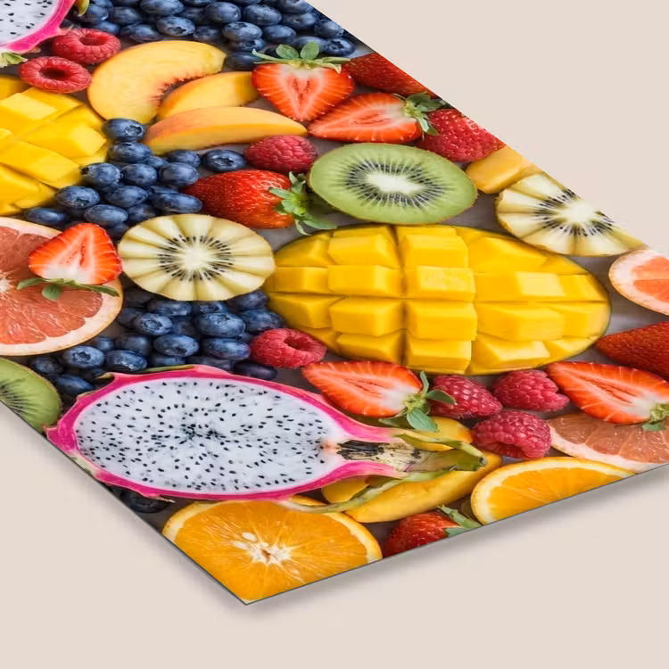 Fruit - Versneden - Kleurrijk - Eten - Gezond fotolijst zwart zonder passe partout klein -zsfeer6