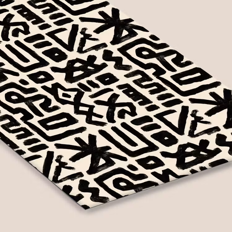 Geometrisch - Figuren - Zwart fotolijst zwart zonder passe partout klein 224 -zsfeer6