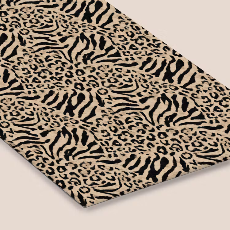 Giraf - Zebra - Motief - Bruin fotolijst zwart zonder passe partout klein 224 -zsfeer6