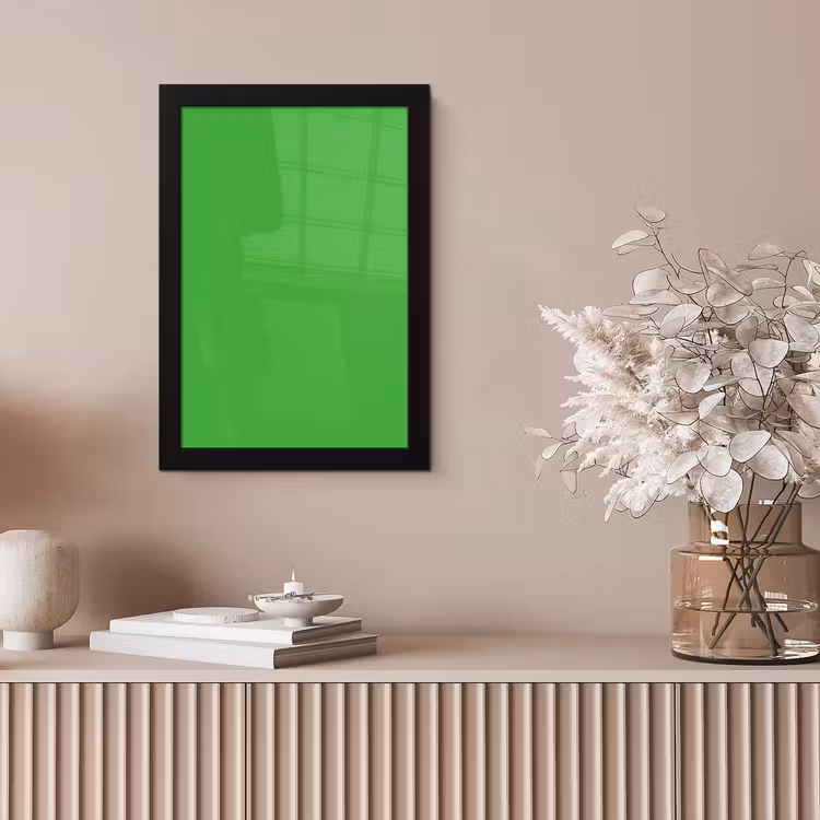 Kelly - Green - Groen fotolijst zwart zonder passe partout klein 224 -sfeer5