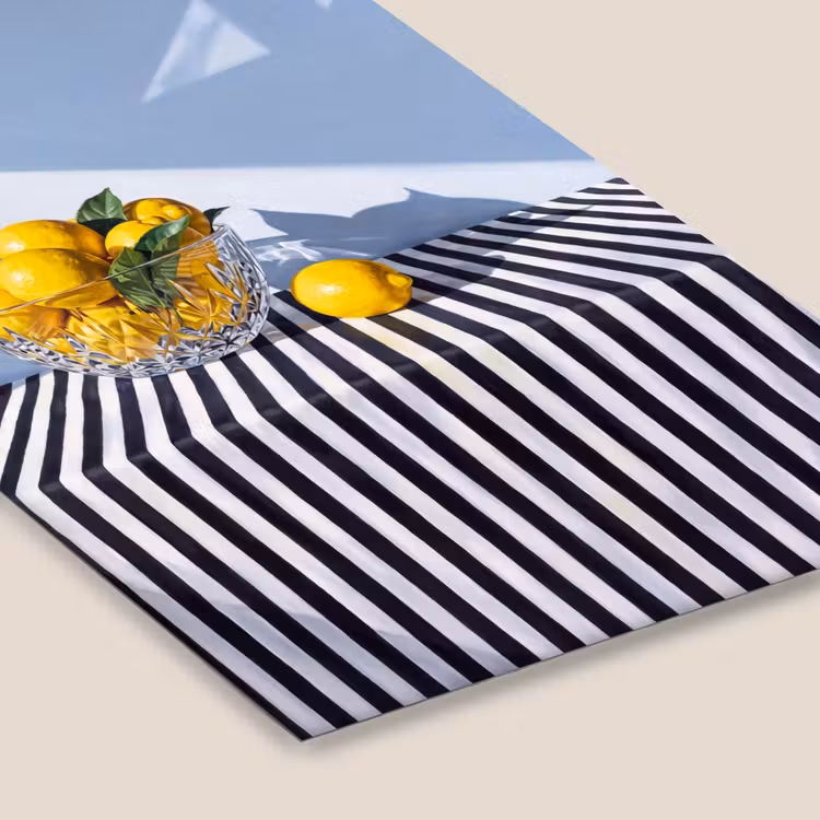 Framed Prints - Lemons - Fruit - Yellow - Citroenen - Fruit - Geel fotolijst zwart zonder passe partout klein