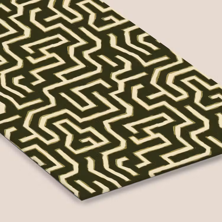Lijnen - Abstract - Groen fotolijst zwart zonder passe partout klein 224 -zsfeer6