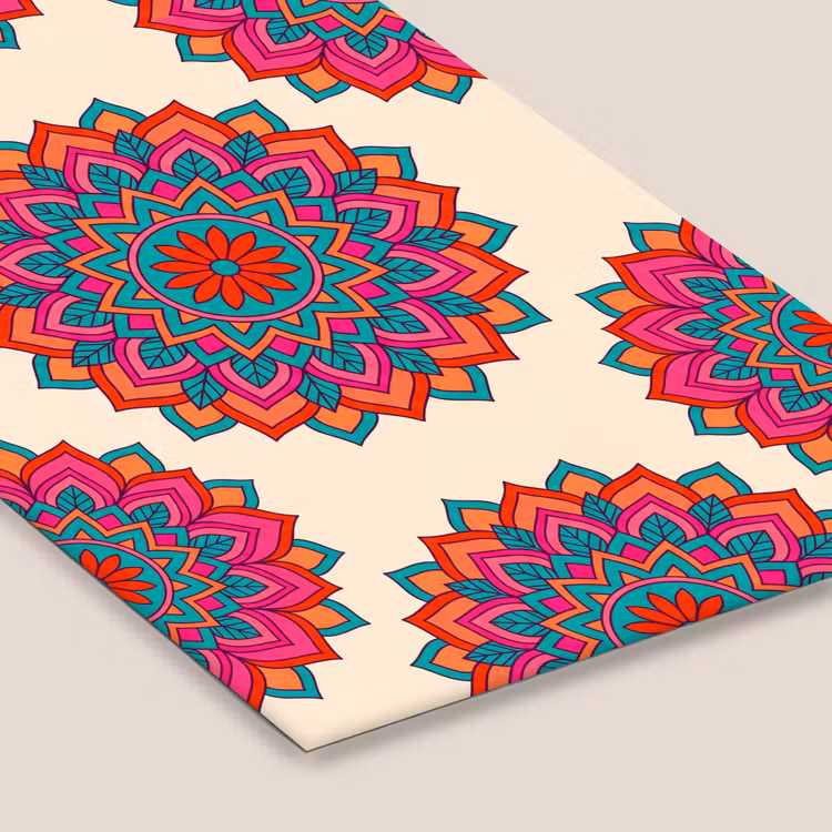 Mandala - Patroon - Abstract - Kleurrijk - Modern fotolijst zwart zonder passe partout klein -zsfeer6