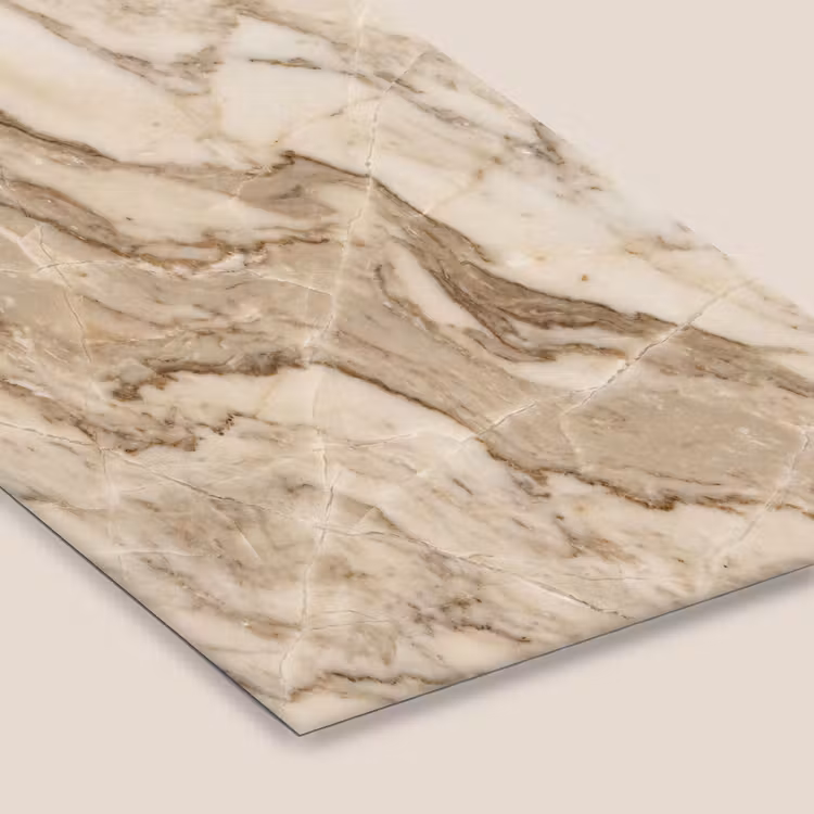Marmer - Aderen - Textuur - Beige - Modern fotolijst zwart zonder passe partout klein -zsfeer6