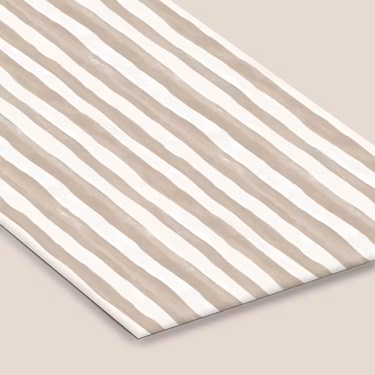 Minimalistisch - Strepen - Beige fotolijst zwart zonder passe partout klein 224 -zsfeer6