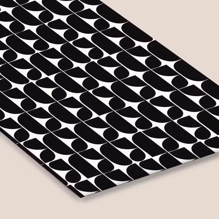 Modern - Geometrisch - Zwart fotolijst zwart zonder passe partout klein 224 -zsfeer6