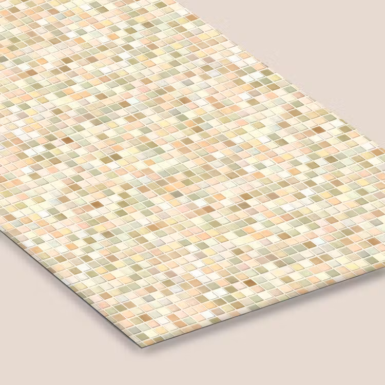 Mozaïek - Patroon - Beige fotolijst zwart zonder passe partout klein 224 -zsfeer6