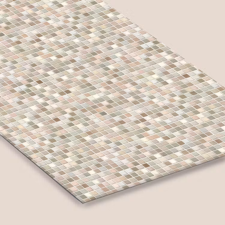 Mozaïek - Patroon- Taupe fotolijst zwart zonder passe partout klein 224 -zsfeer6