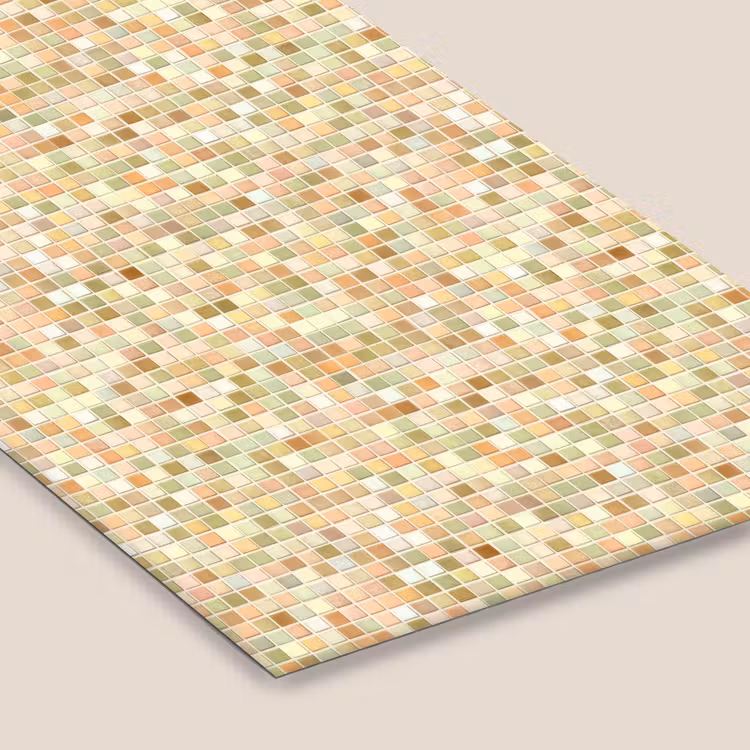 Mozaïek - Patroon - Terracotta fotolijst zwart zonder passe partout klein 224 -zsfeer6
