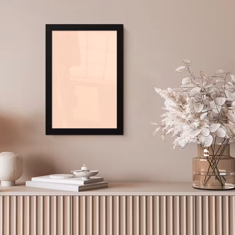 Pale - Peach - Nude fotolijst zwart zonder passe partout klein 224 -sfeer5