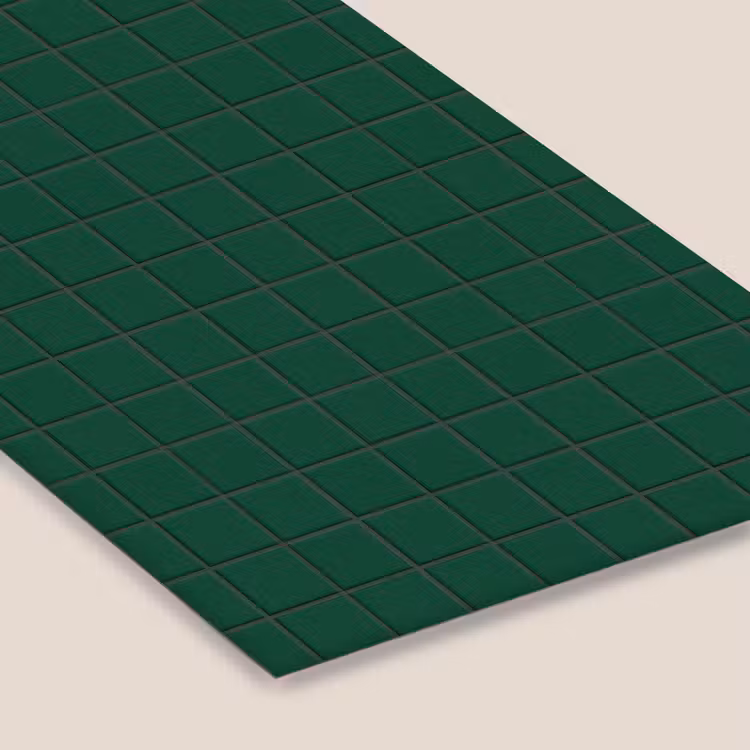 Patroon - Tegels - Dennen - Groen fotolijst zwart zonder passe partout klein 224 -zsfeer6