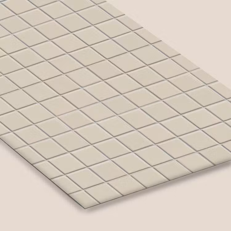 Patroon - Tegels - Taupe fotolijst zwart zonder passe partout klein 224 -zsfeer6