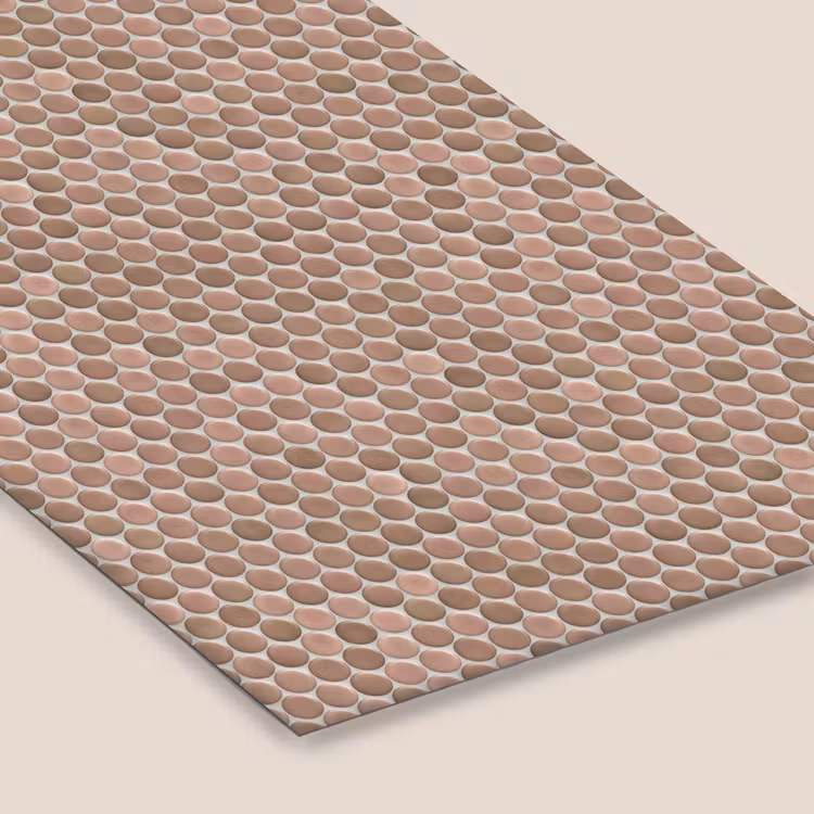 Penny - Mozaïek - Oudroze - Terracotta fotolijst zwart zonder passe partout klein 224 -zsfeer6