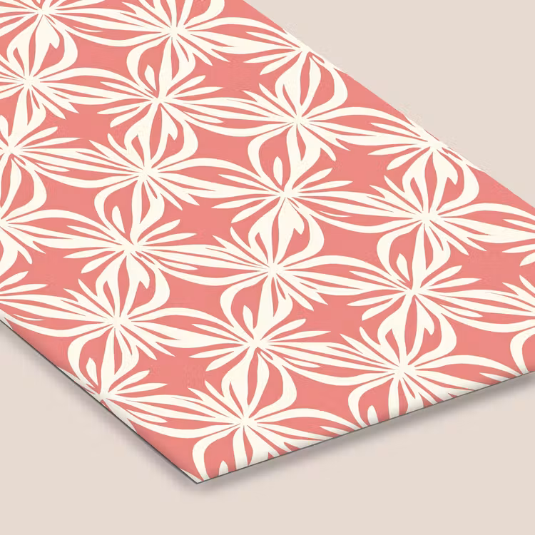 Roze - Bloemenmotief - Wit - Modern fotolijst zwart zonder passe partout klein 224 -zsfeer6