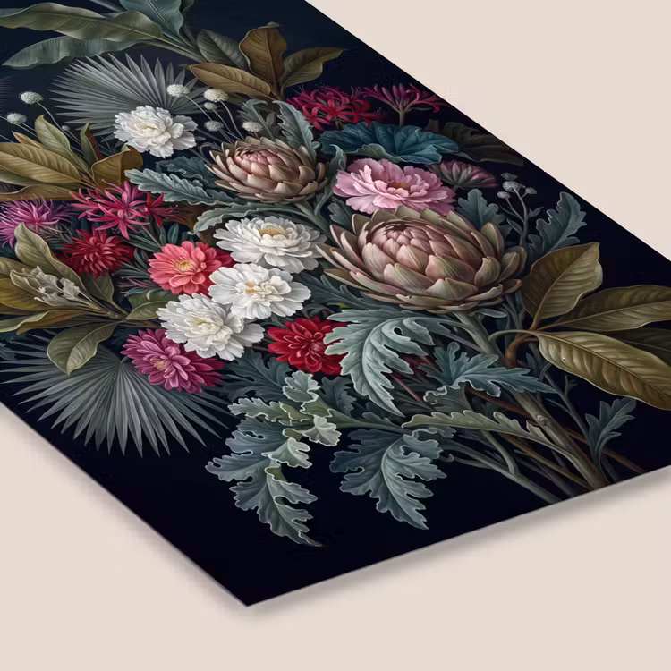 Planten - Tropisch - Botanisch - Donker - Groen fotolijst zwart zonder passe partout klein -zsfeer6
