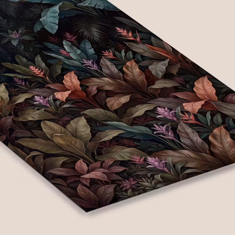 Planten - Tropisch - Jungle - Donker - Natuur fotolijst zwart zonder passe partout klein -zsfeer6