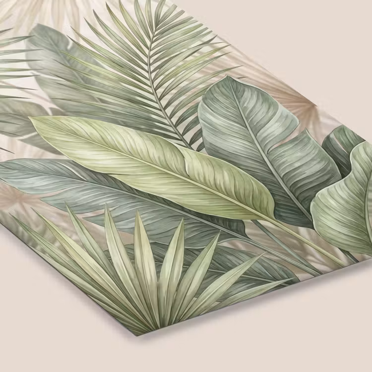 Planten - Tropisch - Bladeren - Groen - Natuur fotolijst zwart zonder passe partout klein -zsfeer6