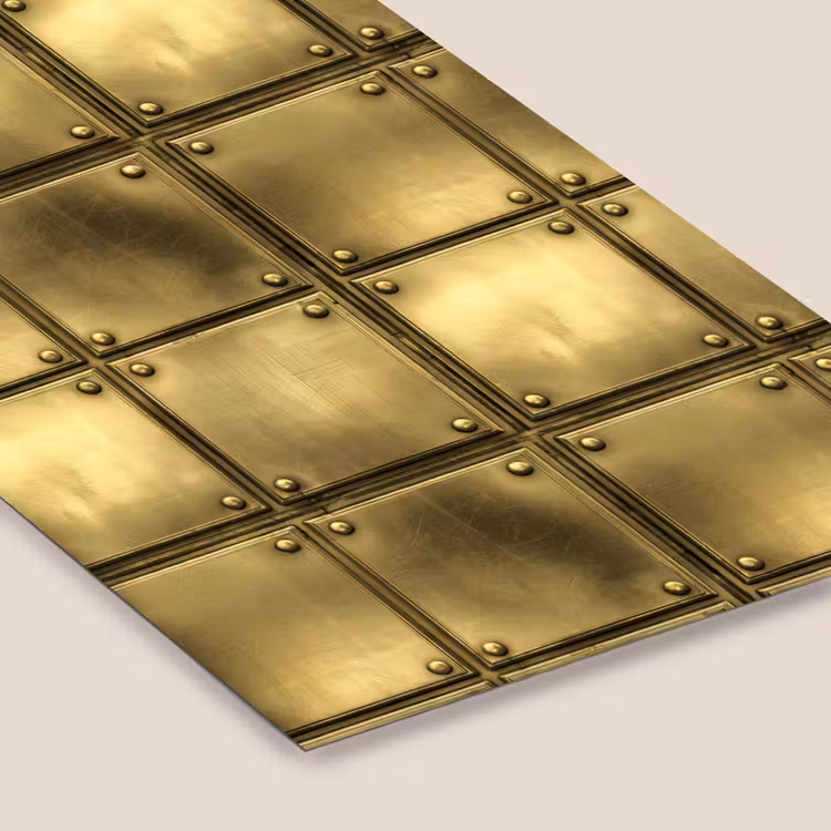 Platen - Industrieel - Stoer - Goud fotolijst zwart zonder passe partout klein 224 -zsfeer6