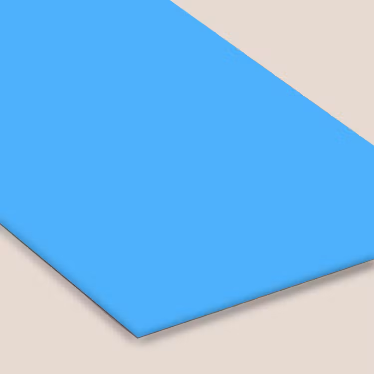 Sky - Blue - Blauw fotolijst zwart zonder passe partout klein 224 -zsfeer6