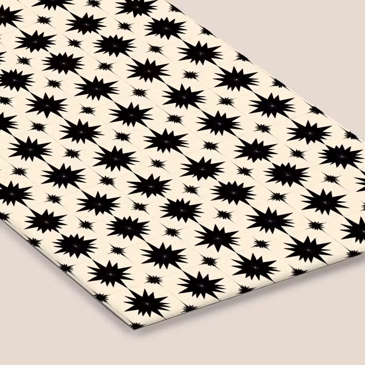 Stervormen - Geometrisch - Zwart fotolijst zwart zonder passe partout klein 224 -zsfeer6