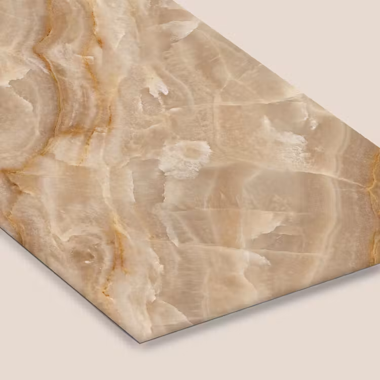 Steen - Ader - Natuur - Modern - Beige fotolijst zwart zonder passe partout klein -zsfeer6