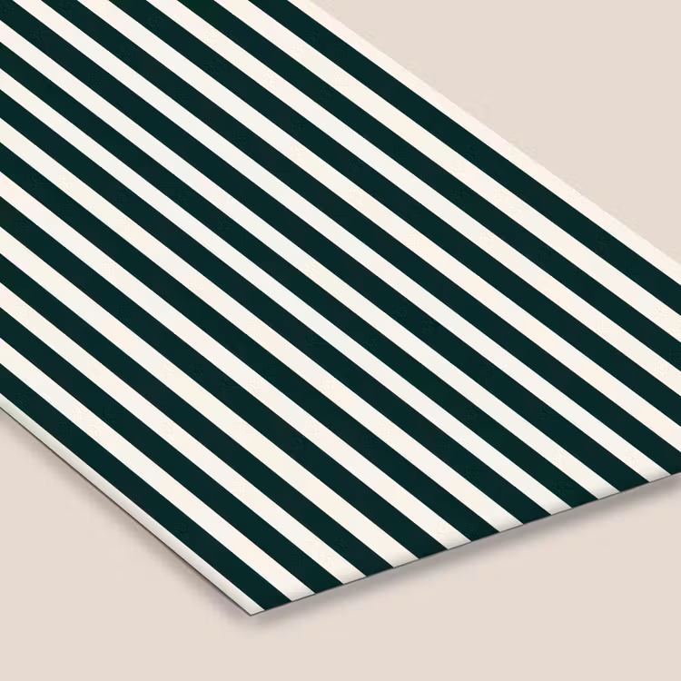Strepen - Klassiek - Groen fotolijst zwart zonder passe partout klein 224 -zsfeer6