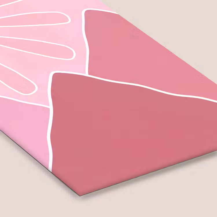 Zon - Bergen - Natuur - Abstract - Roze fotolijst zwart zonder passe partout klein -zsfeer6