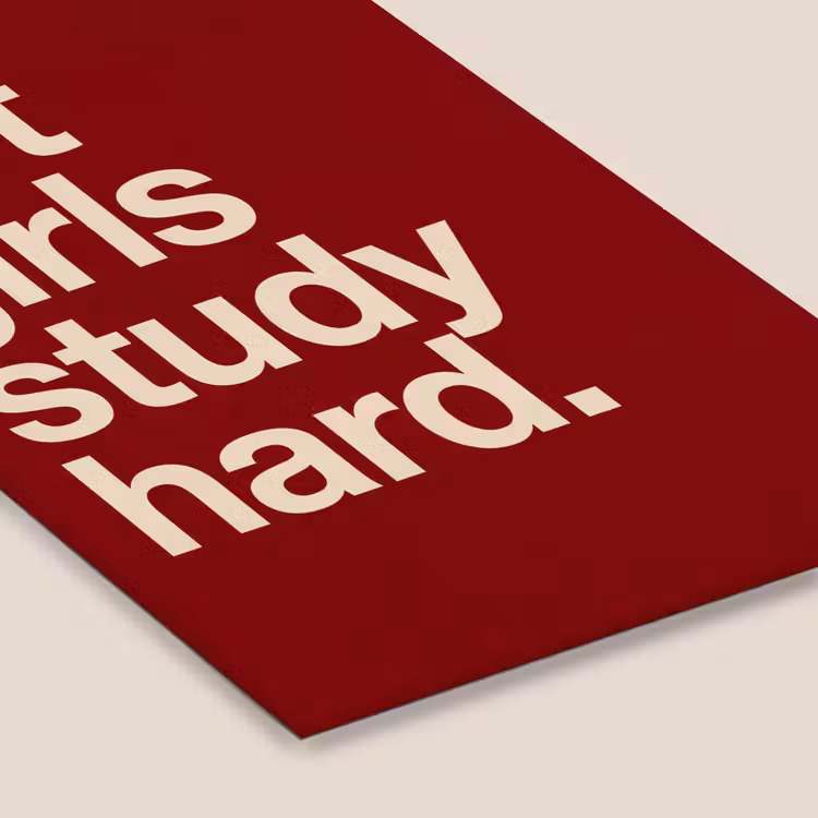 Tekst - Studie - Motivatie - Modern - Rood fotolijst zwart zonder passe partout klein -zsfeer6