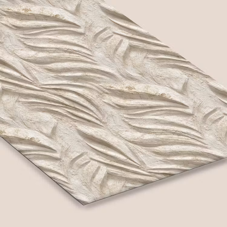 Textuur - Reliëf - Beige fotolijst zwart zonder passe partout klein 224 -zsfeer6