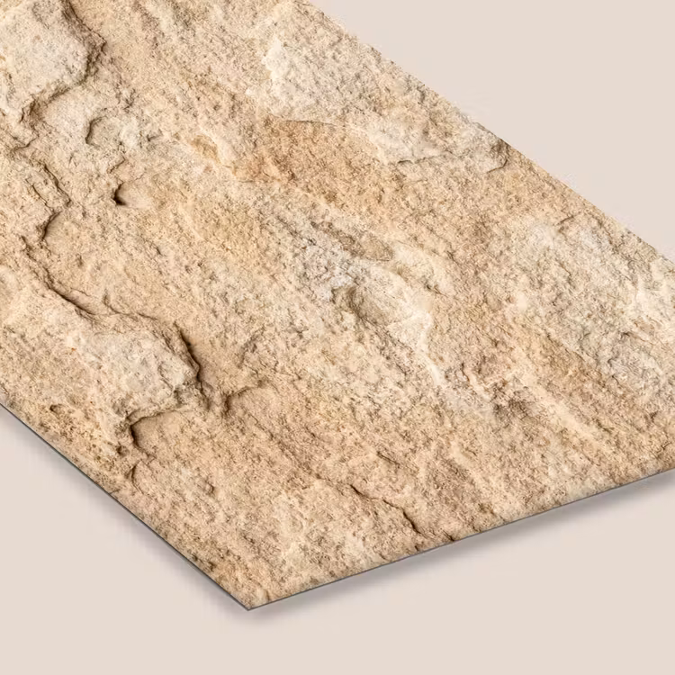 Textuur - Steen - Natuur - Beige fotolijst zwart zonder passe partout klein -zsfeer6