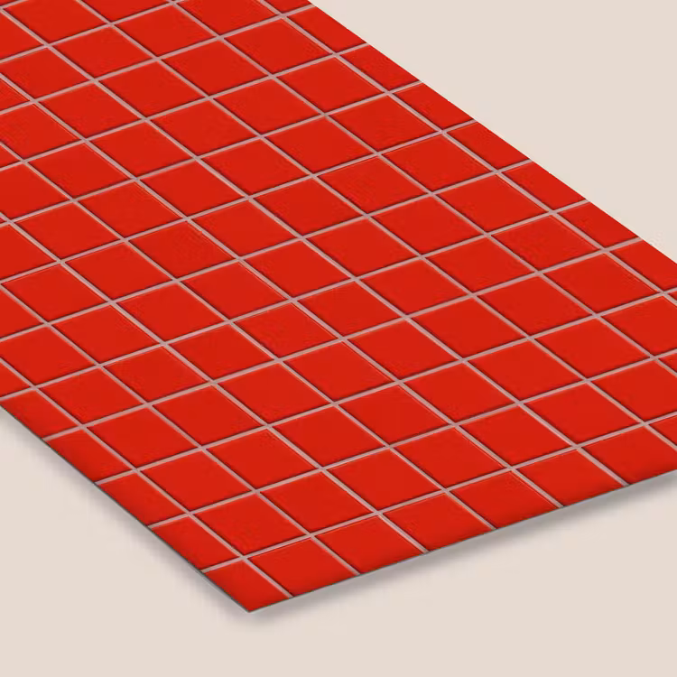 Tegel - Patroon - Kersen - Rood fotolijst zwart zonder passe partout klein 224 -zsfeer6