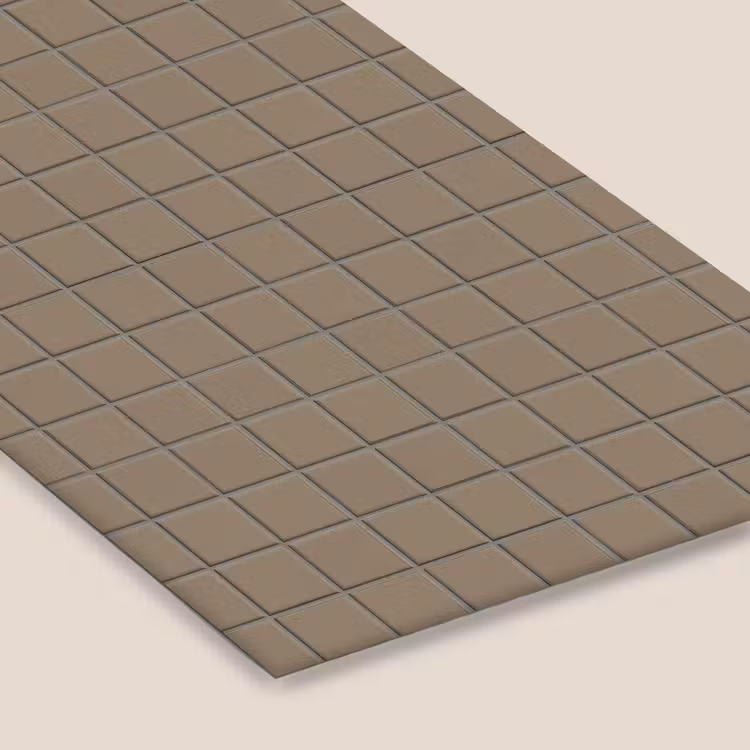 Tegel - Patroon - Taupe fotolijst zwart zonder passe partout klein 224 -zsfeer6
