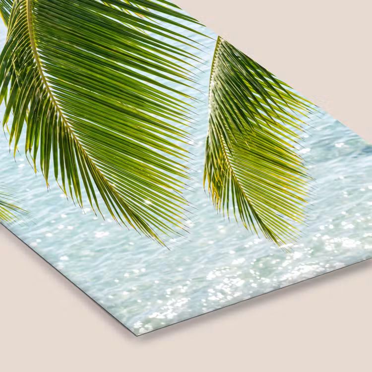 Boom - Bladeren - Water - Tropisch - Groen fotolijst zwart zonder passe partout klein -zsfeer6