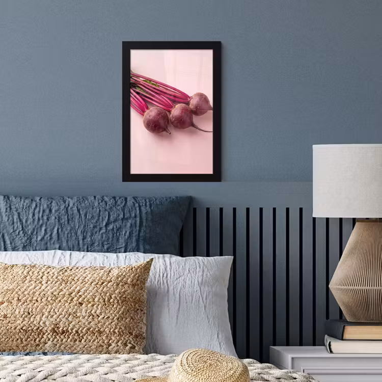 Framed Prints - Vegetables - Red - Fresh - Groente - Rood - Vers fotolijst zwart zonder passe partout klein