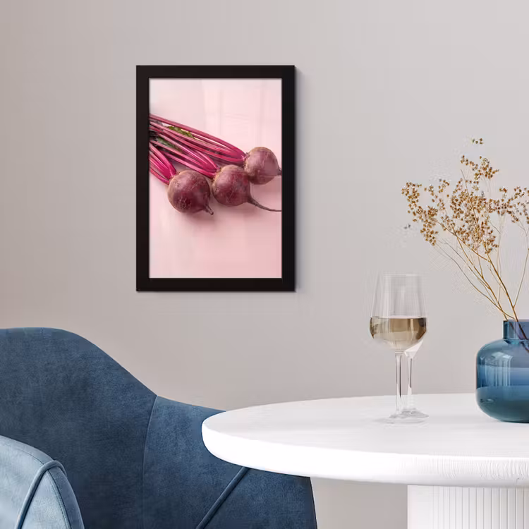 Framed Prints - Vegetables - Red - Fresh - Groente - Rood - Vers fotolijst zwart zonder passe partout klein
