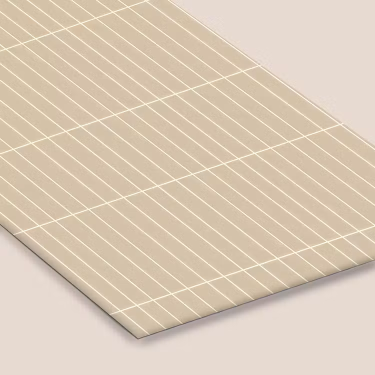 Verticaal - Wandtegel - Crème - Beige fotolijst zwart zonder passe partout klein 224 -zsfeer6