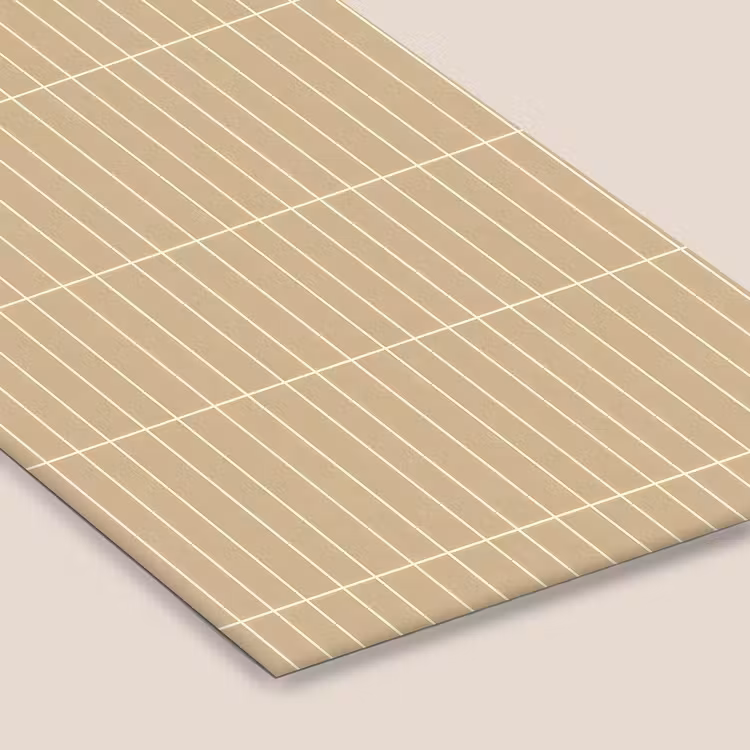Verticaal - Wandtegel - Zand - Beige fotolijst zwart zonder passe partout klein 224 -zsfeer6
