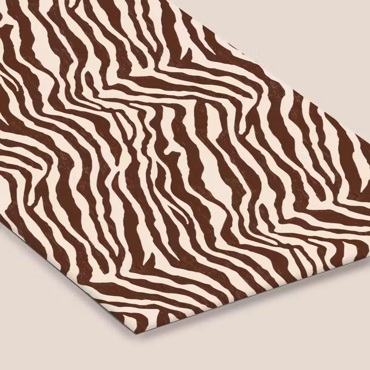Zebra - Patroon - Zwart - Wit fotolijst zwart zonder passe partout klein 224 -zsfeer6