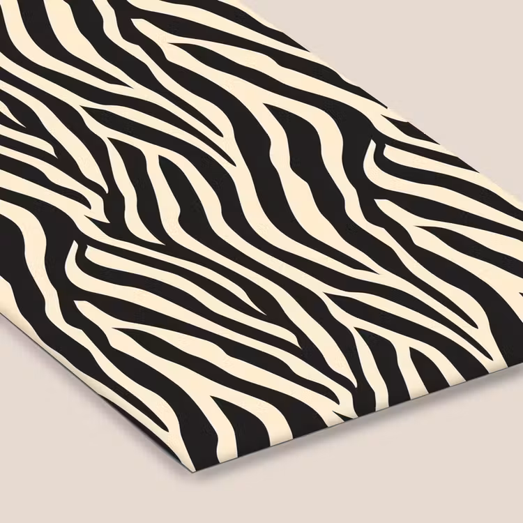 Zebra - Print - Klassiek - Zwart fotolijst zwart zonder passe partout klein 224 -zsfeer6
