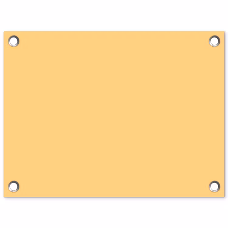 Apricot - Ice - Oranje tuinposter los doek klein 239 -3d