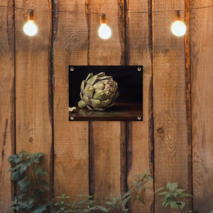 Garden Poster - Artichoke - Food - Classic - Artichok - Eten - Klassiek tuinposter los doek klein