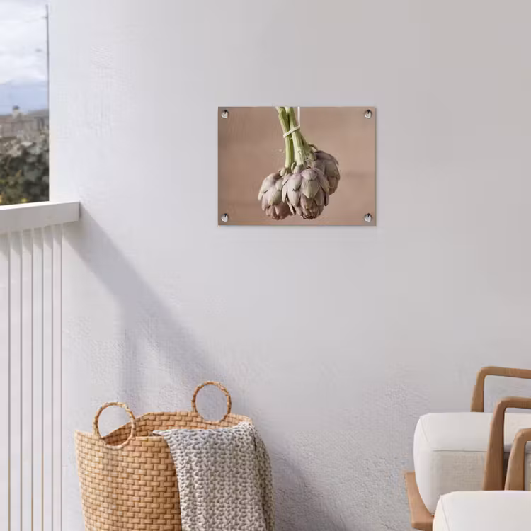 Garden Poster - Artichokes - Hanging - Vegetables - Artisjokken - Hangend - Groenten tuinposter los doek klein